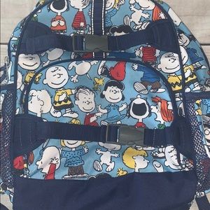 pottery barn snoopy backpack